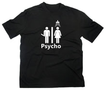 Lade das Bild in den Galerie-Viewer, Styletex23 T-Shirt Herren #2 Psycho Fan schwarz, XXL