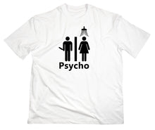 Lade das Bild in den Galerie-Viewer, Styletex23 T-Shirt Herren #2 Psycho Fan weiss, XXL