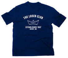 Lade das Bild in den Galerie-Viewer, Styletex23 T-Shirt Herren The Loser Club Papierboot Logo, navy, XXL