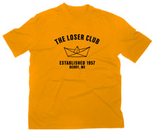 Lade das Bild in den Galerie-Viewer, Styletex23 T-Shirt Herren The Loser Club Papierboot Logo, gelb, XXL