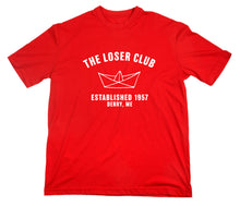 Lade das Bild in den Galerie-Viewer, Styletex23 T-Shirt Herren The Loser Club Papierboot Logo, rot, XXL