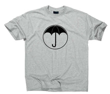 Lade das Bild in den Galerie-Viewer, Styletex23 T-Shirt Herren #2 Umbrella Logo Schule Ut Malum Pluvia, sport grey, XXL