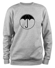 Lade das Bild in den Galerie-Viewer, Styletex23 Sweatshirt #2 Umbrella Logo Schule Ut Malum Pluvia, XXL grau