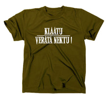 Lade das Bild in den Galerie-Viewer, Styletex23 T-Shirt Herren #3 Army of Darkness, Klaatu Verata Nektu, Kult, oliv, XXL