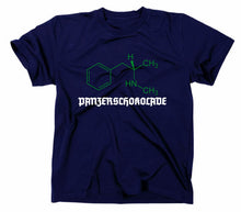 Lade das Bild in den Galerie-Viewer, Styletex23 T-Shirt Herren #3 Crystal Meth Panzerschokolade Pervitin, navy, XXL