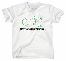 Lade das Bild in den Galerie-Viewer, Styletex23 T-Shirt Herren #3 Crystal Meth Panzerschokolade Pervitin, weiss, XXL