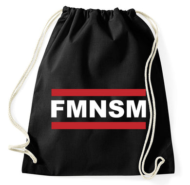 #3 Feminism FMNSM Turnbeutel Gym Bag, schwarz