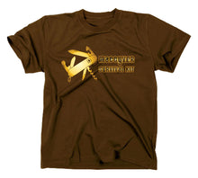 Lade das Bild in den Galerie-Viewer, Styletex23 T-Shirt Herren #3 Macgver Fun Kult, Taschenmesser, braun, XXL