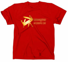 Lade das Bild in den Galerie-Viewer, Styletex23 T-Shirt Herren #3 Macgver Fun Kult, Taschenmesser, rot, XXL