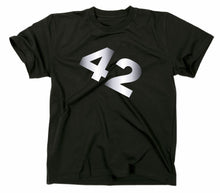 Lade das Bild in den Galerie-Viewer, Styletex23 T-Shirt Herren #3 Per Anhalter durch die Galaxis 42, schwarz, XXL