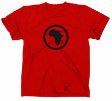 Lade das Bild in den Galerie-Viewer, Styletex23 T-Shirt Herren Black Power Afrika Flagge, rot, XXL