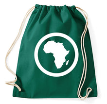 Lade das Bild in den Galerie-Viewer, Styletex23 Turnbeutel Africa Kontinent Map Logo