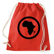 Lade das Bild in den Galerie-Viewer, Styletex23 Turnbeutel Africa Kontinent Map Logo