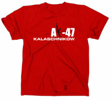 Lade das Bild in den Galerie-Viewer, Styletex23 T-Shirt Herren AK 47 / AK-47 Kalaschnikow Gamer, rot, XXL