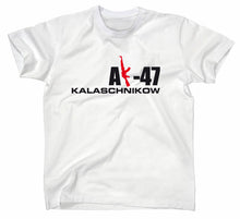 Lade das Bild in den Galerie-Viewer, Styletex23 T-Shirt Herren AK 47 / AK-47 Kalaschnikow Gamer, weiss, XXL