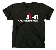 Lade das Bild in den Galerie-Viewer, Styletex23 T-Shirt Herren AK 47 / AK-47 Kalaschnikow Gamer, schwarz, XXL