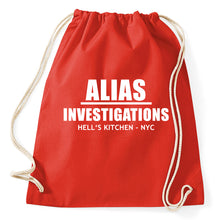 Lade das Bild in den Galerie-Viewer, Styletex23 Turnbeutel Alias Investigations Logo