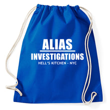 Lade das Bild in den Galerie-Viewer, Styletex23 Turnbeutel Alias Investigations Logo