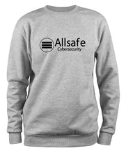 Lade das Bild in den Galerie-Viewer, Styletex23 Sweatshirt Allsafe Cybersecurity Logo, XXL grau