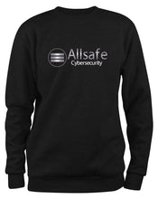 Lade das Bild in den Galerie-Viewer, Styletex23 Sweatshirt Allsafe Cybersecurity Logo, schwarz XXL