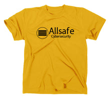 Lade das Bild in den Galerie-Viewer, Styletex23 T-Shirt Herren Allsafe Cybersecurity Logo, gelb, XXL