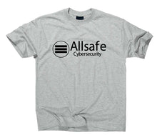 Lade das Bild in den Galerie-Viewer, Styletex23 T-Shirt Herren Allsafe Cybersecurity Logo, sport grey, XXL