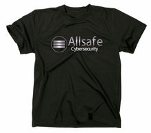 Lade das Bild in den Galerie-Viewer, Styletex23 T-Shirt Herren Allsafe Cybersecurity Logo, schwarz, XXL