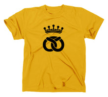 Lade das Bild in den Galerie-Viewer, Styletex23 T-Shirt Herren Bäcker Bäckerei Handwerk Zunft Logo, gelb, XXL