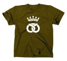 Lade das Bild in den Galerie-Viewer, Styletex23 T-Shirt Herren Bäcker Bäckerei Handwerk Zunft Logo, oliv, XXL