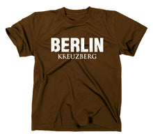 Lade das Bild in den Galerie-Viewer, Styletex23 T-Shirt Herren Berlin Kreuzberg, braun, XXL