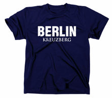 Lade das Bild in den Galerie-Viewer, Styletex23 T-Shirt Herren Berlin Kreuzberg, navy, XXL