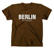 Lade das Bild in den Galerie-Viewer, Styletex23 T-Shirt Herren Berlin Neukölln, braun, XXL