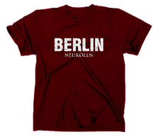 Lade das Bild in den Galerie-Viewer, Styletex23 T-Shirt Herren Berlin Neukölln, maroon, XXL
