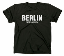 Lade das Bild in den Galerie-Viewer, Styletex23 T-Shirt Herren Berlin Neukölln, schwarz, XXL