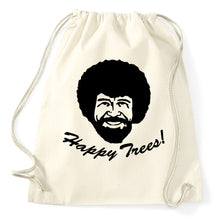 Lade das Bild in den Galerie-Viewer, Styletex23 Turnbeutel Bob Ross Happy Trees Painter Maler