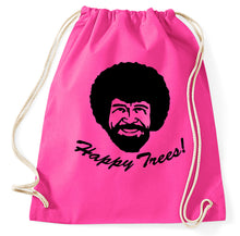 Lade das Bild in den Galerie-Viewer, Styletex23 Turnbeutel Bob Ross Happy Trees Painter Maler