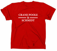 Lade das Bild in den Galerie-Viewer, Styletex23 T-Shirt Herren Boston Legal, Fanshirt, Crane Poole & Schmidt, rot XXL