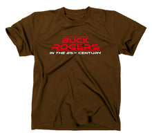 Lade das Bild in den Galerie-Viewer, Styletex23 T-Shirt Herren Buck Rogers Logo, braun, XXL