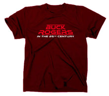 Lade das Bild in den Galerie-Viewer, Styletex23 T-Shirt Herren Buck Rogers Logo, maroon, XXL