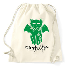 Lade das Bild in den Galerie-Viewer, Cathulhu HP Lovecraft Turnbeutel, natur