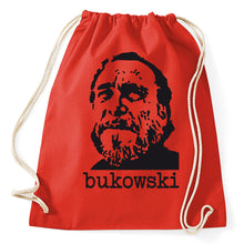 Lade das Bild in den Galerie-Viewer, Styletex23 Turnbeutel Charles Bukowski Buk Writer