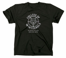 Lade das Bild in den Galerie-Viewer, Styletex23 T-Shirt Herren College of Winterhold, schwarz, XXL