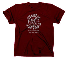 Lade das Bild in den Galerie-Viewer, Styletex23 T-Shirt Herren College of Winterhold, maroon, XXL