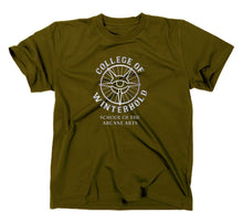 Lade das Bild in den Galerie-Viewer, Styletex23 T-Shirt Herren College of Winterhold, oliv, XXL