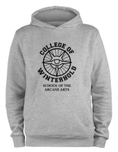 Lade das Bild in den Galerie-Viewer, Styletex23 Kapuzenpullover College Of Winterhold, XXL grau