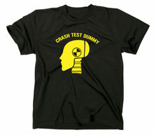 Lade das Bild in den Galerie-Viewer, Styletex23 T-Shirt Herren Crash Test Dummy, schwarz, XXL