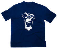 Lade das Bild in den Galerie-Viewer, Styletex23 T-Shirt Herren Crazy Gorilla Ape Kult, Navy, XXL
