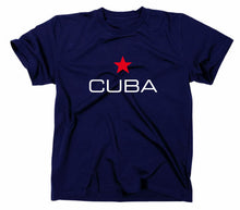 Lade das Bild in den Galerie-Viewer, Styletex23 T-Shirt Herren Cuba Kuba Libre, Flagge navy, XXL