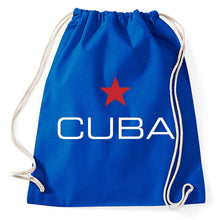 Lade das Bild in den Galerie-Viewer, Styletex23 Turnbeutel Cuba Red Star, Flagge