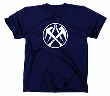 Lade das Bild in den Galerie-Viewer, Styletex23 T-Shirt Herren Dachdecker Zunft Logo, navy, XXL